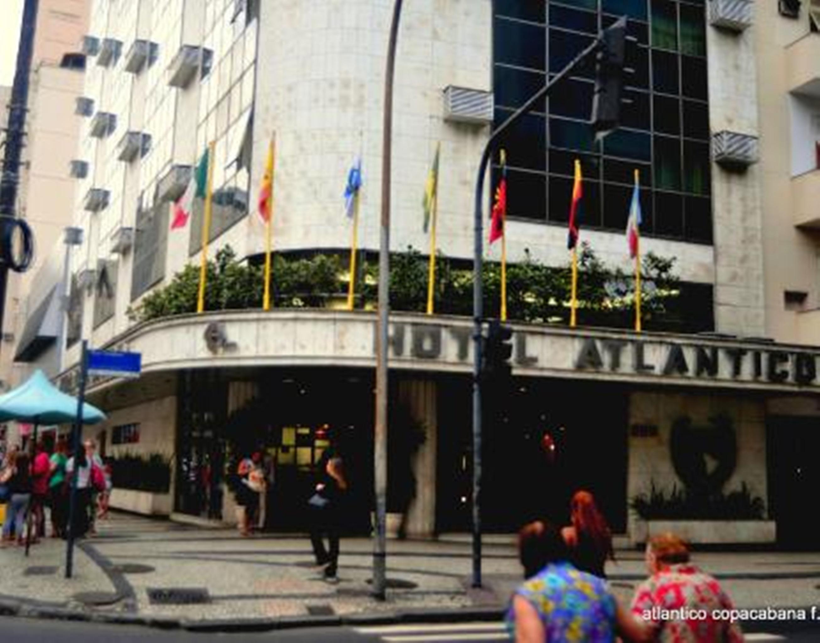 Hotel Atlantico Copacabana Рио де Жанейро Екстериор снимка